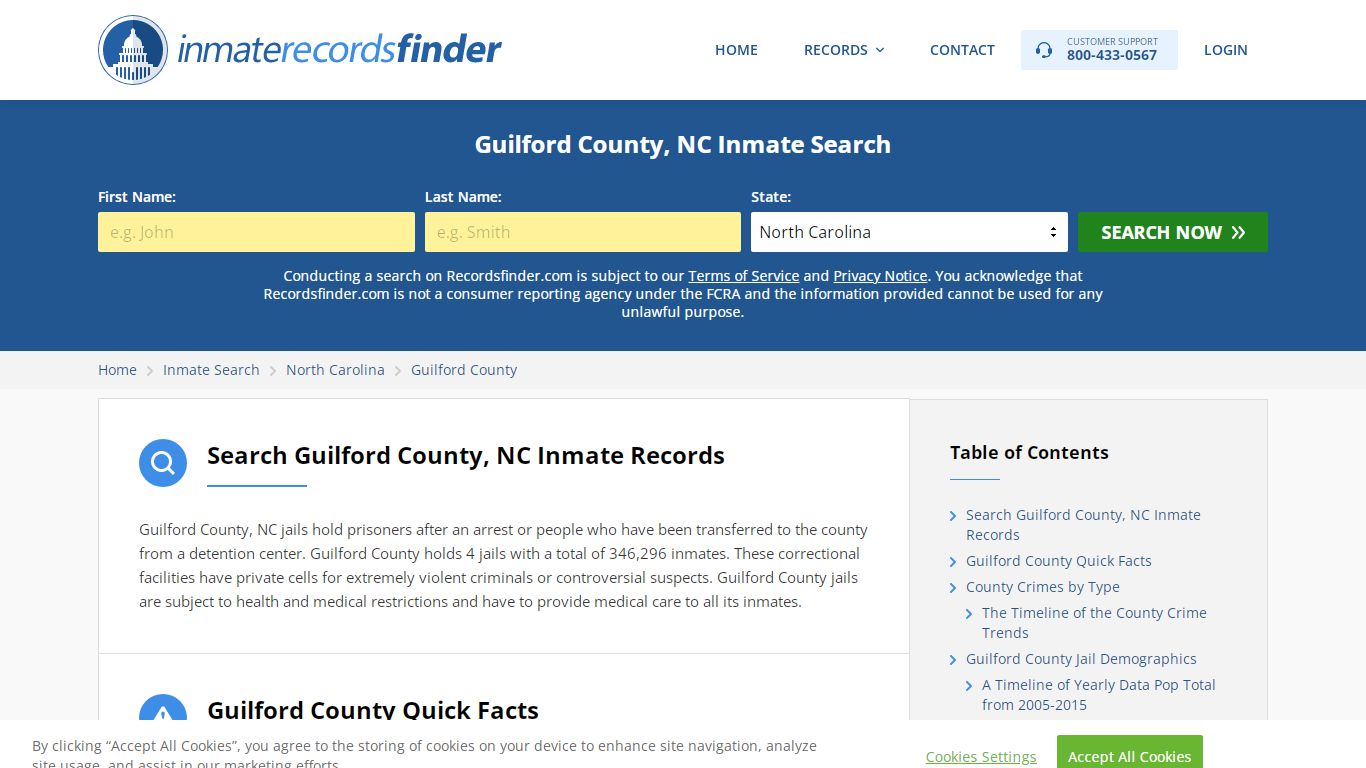 Guilford County, NC Inmate Lookup & Jail Records Online
